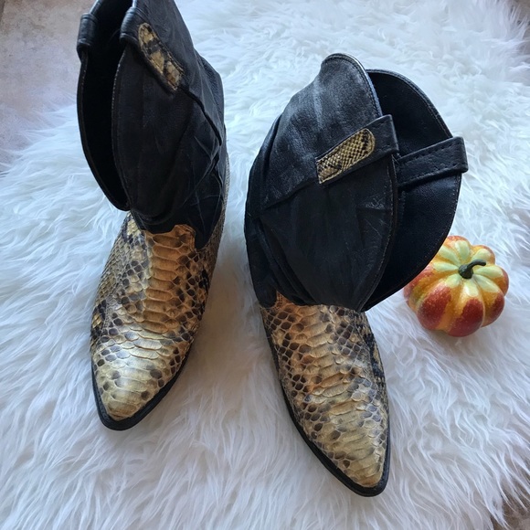 dingo snakeskin boots